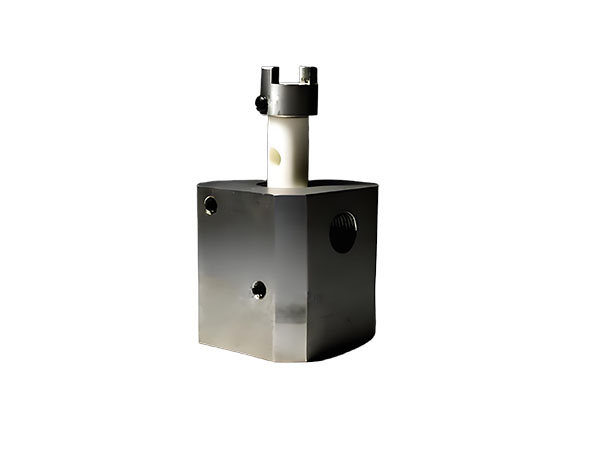 Tungsten steel inlaid with ceramic